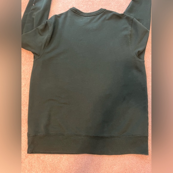 J. Crew Green Crewneck Sweatshirt - Picture 2 of 3